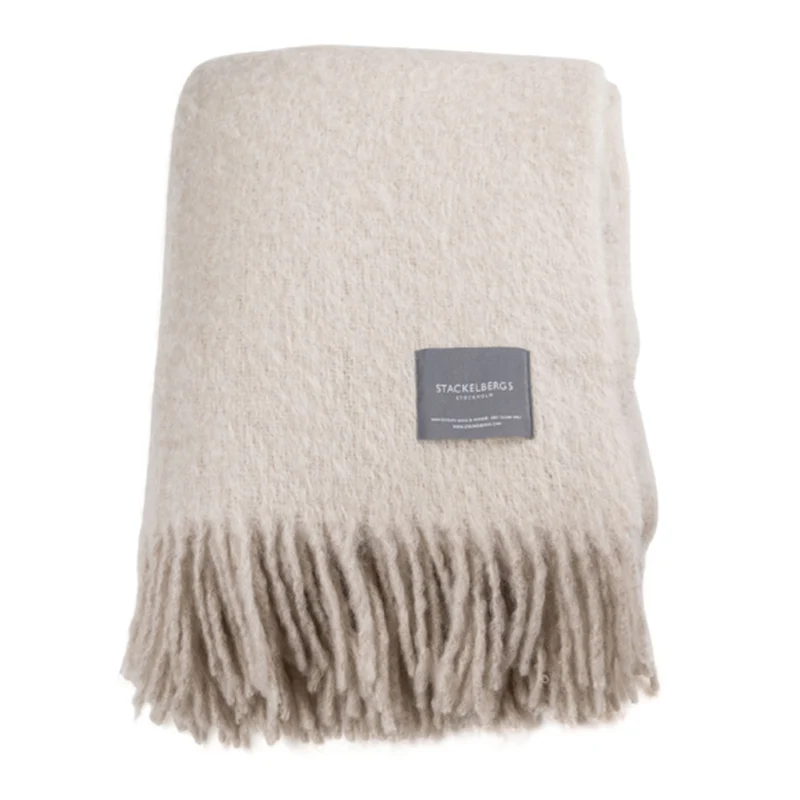 Stackelbergs mohair pläd - Portabello