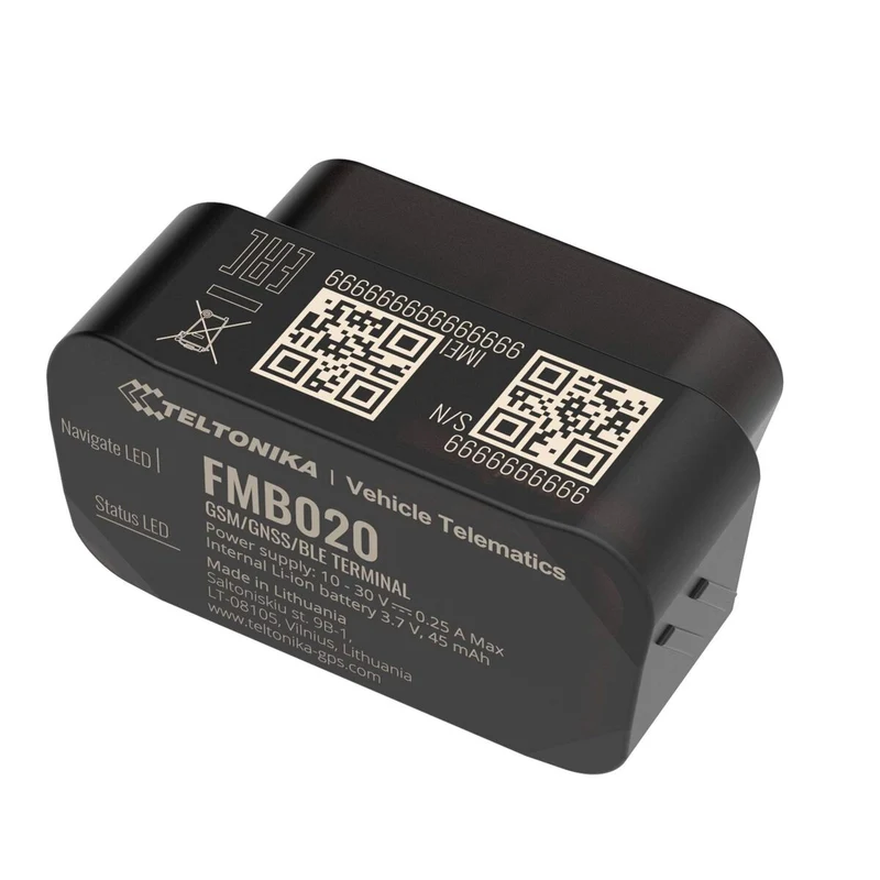 GPS locator Teltonika FMB020 Black