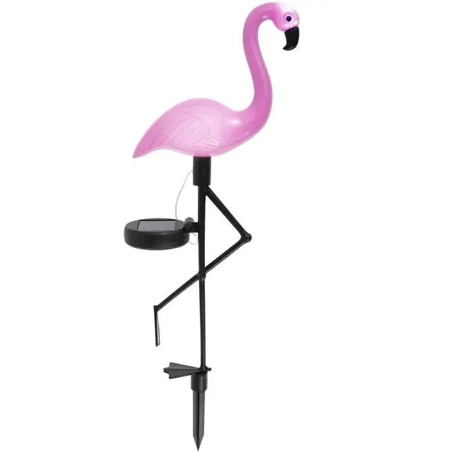Solar Flamingo Garden Golvlampa Dekorativ Landskap Mark Lampa