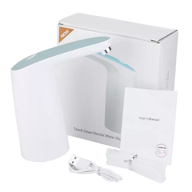 Vattenflaskpump USB-laddning Automatisk Elektrisk