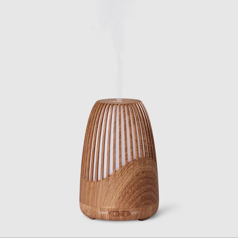 Aroma Diffuser med 100 ml Beholder | Ultrasonisk Diffuser til Æteriske Olier