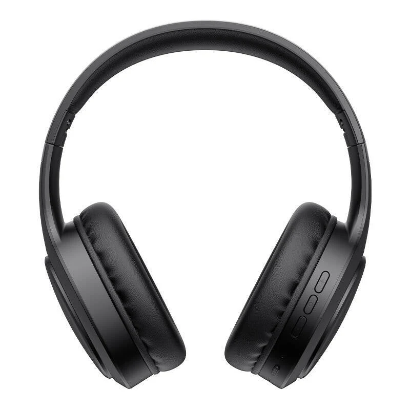 Foldbare over-ear Bluetooth-hovedtelefoner med mikrofon og bløde ørepuder