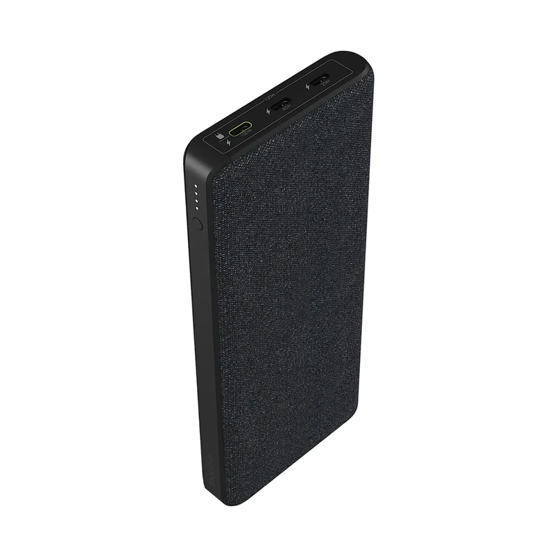 25000 mAh Powerbank med 100 W USB-C hurtigopladning til laptop og smartphone