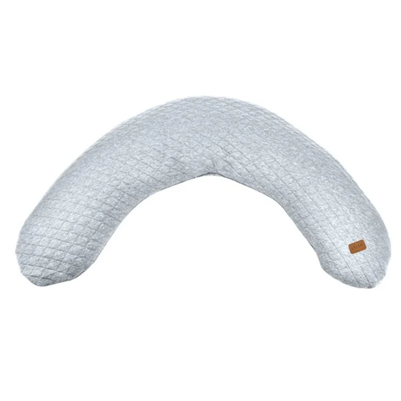 Beaba Big Flopsy Maternity & Nursing Pillow Heather Grey