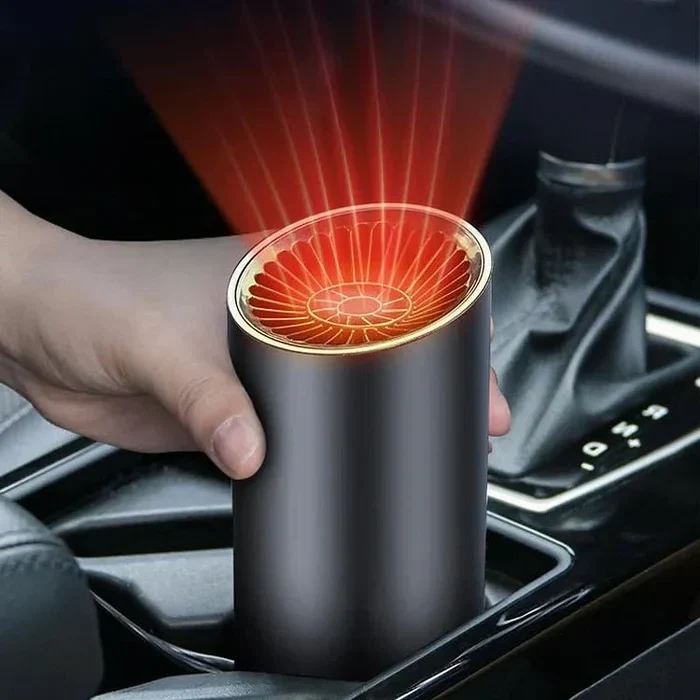 Auto Warmluftgebläse - 360 Grad drehbar, Heiz- und Kühlfunktion, Plug & Play