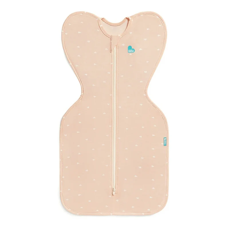 Love To Dream Swaddle Up 0.2T Viscose From Bamboo Hearts Blush