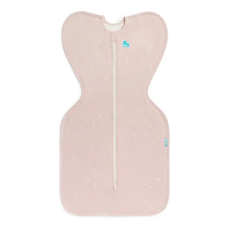 Love To Dream Swaddle Up 1.0T Stretch Cotton Twinkle Powder Pink