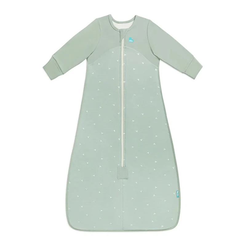 Love To Dream Sleep Bag 1.5T Stretch Cotton Fleece Twigs Olive