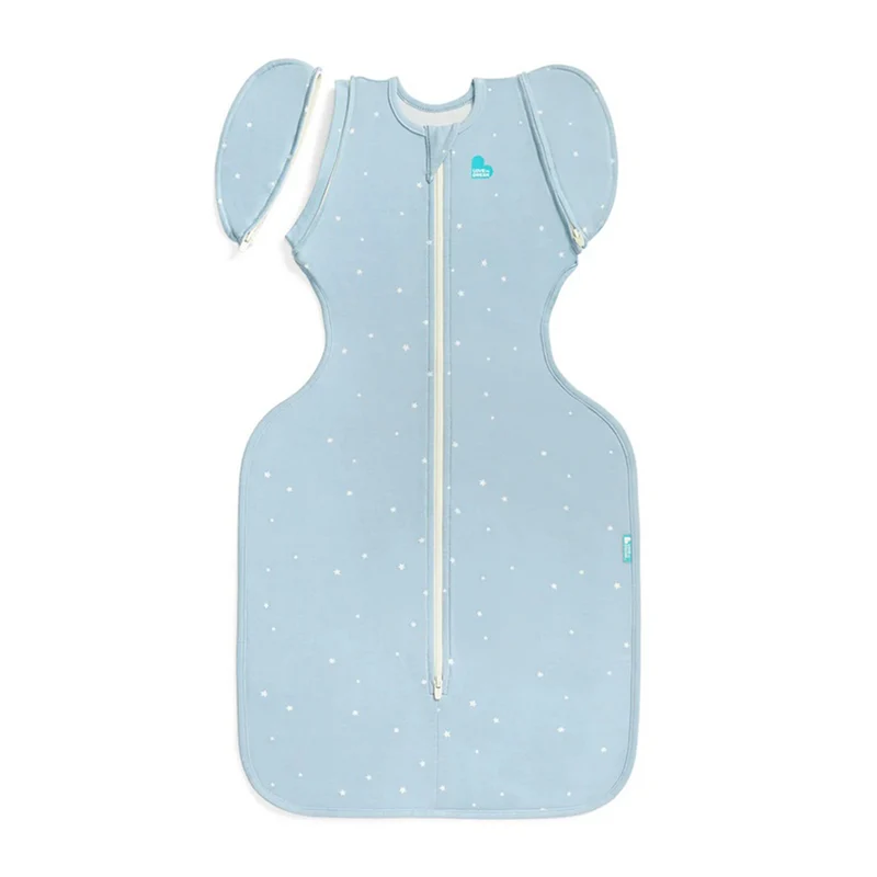 Love To Dream Swaddle Up Transition Bag 1.0T Stretch Cotton Twinkle Powder Blue