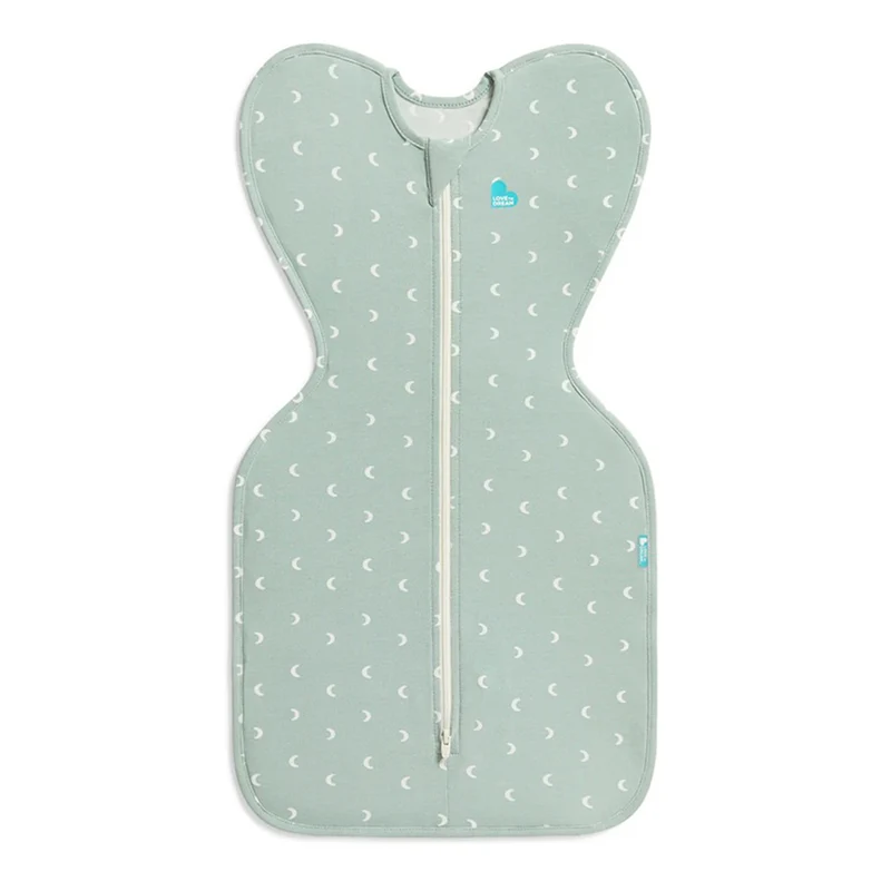 Love To Dream Swaddle Up 1.0T Stretch Cotton Moon Olive