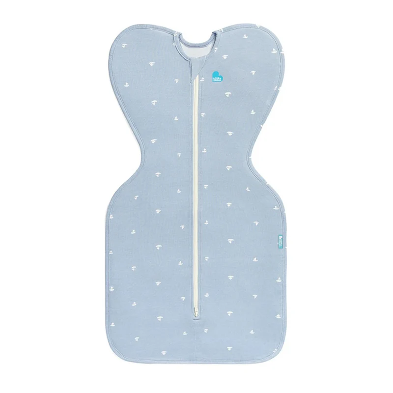 Love To Dream Swaddle Up 1.0T Viscose From Bamboo Boats Mist Blue