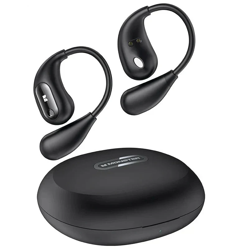 Bluetooth Touch-Control Hovedtelefoner med knoglelednings teknologi