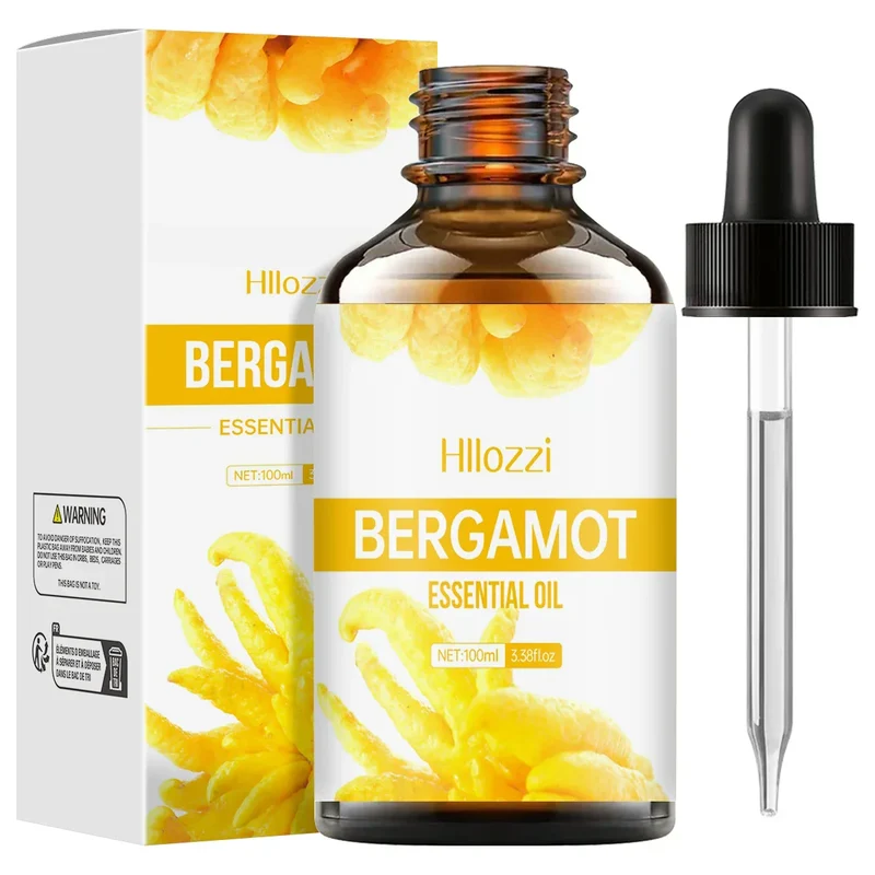 Bergamot æterisk olie til hårpleje, hudpleje og diffuser