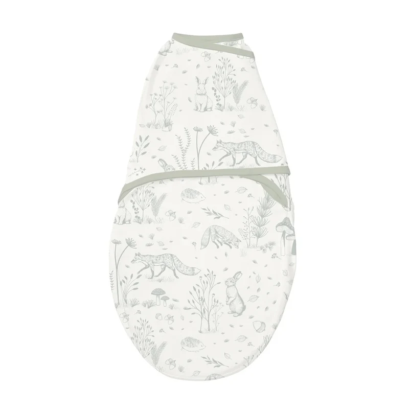 Clevamama ClevaSleep Swaddle Forest Friends