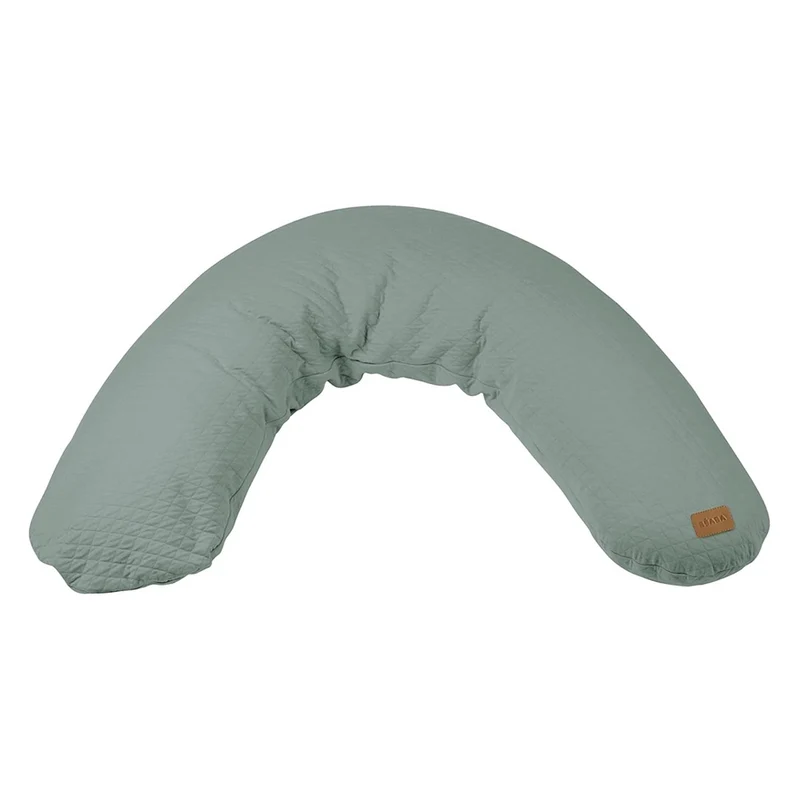 Beaba Big Flopsy Maternity & Nursing Pillow Sage Green
