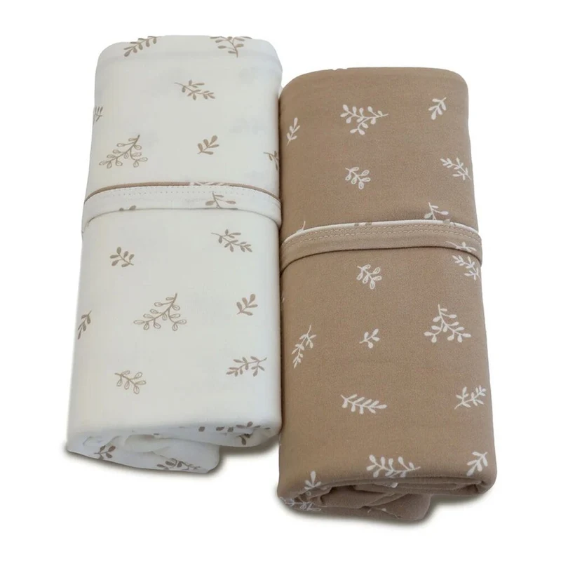 Bubba Blue Organic Chestnut 2pk Jersey Wraps
