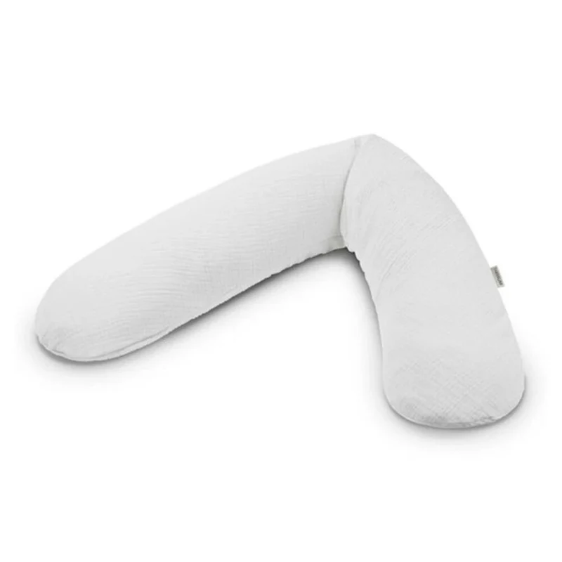 Theraline Muslin Maternity & Nursing Pillow Light Grey