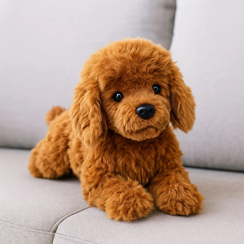 Krammevenlig blød hundelegetøj, teddy hundevalp