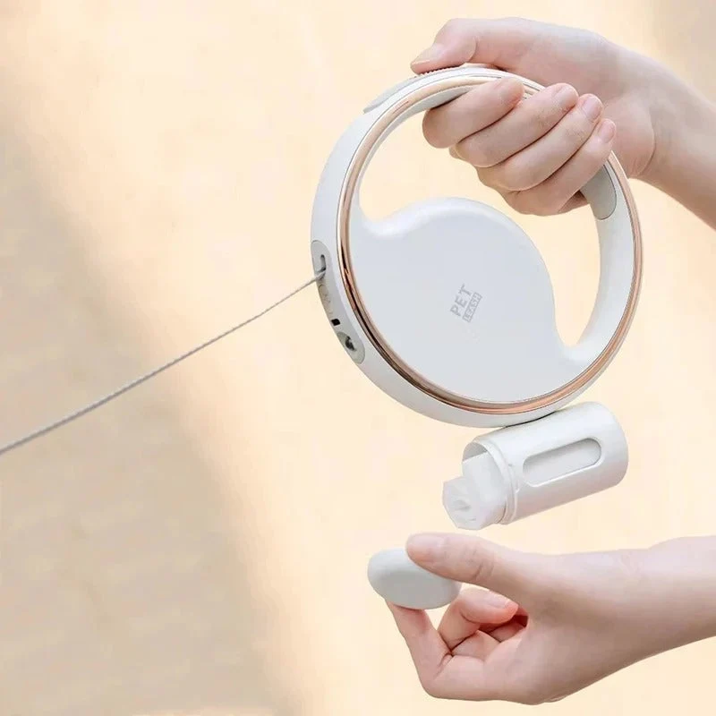 Automatisk Hundesele med LED – Ergonomisk Håndtag og Sikkerhedslys