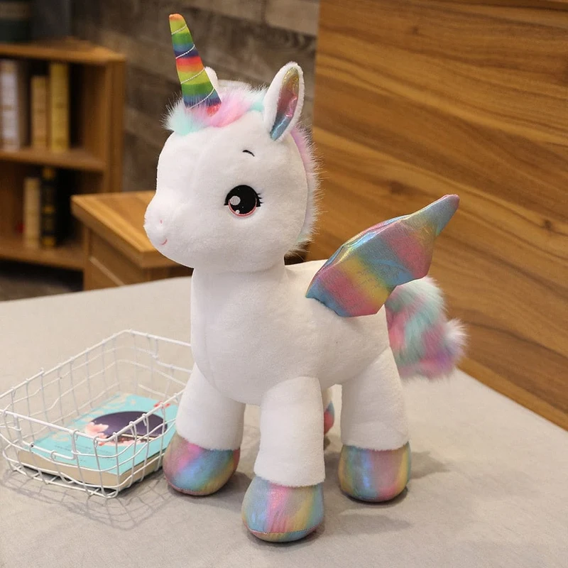 Blødt Unicorn Pude | Høj kvalitet og luksuriøst blød til børn og indretning