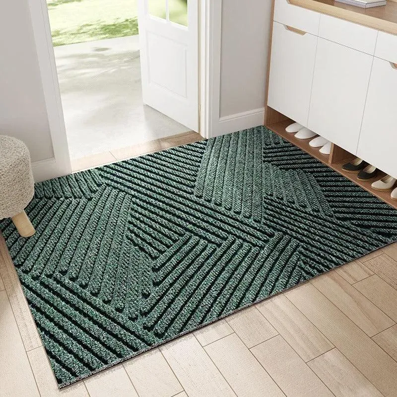 Rug til dør med skridsikkert design og sandopsamler