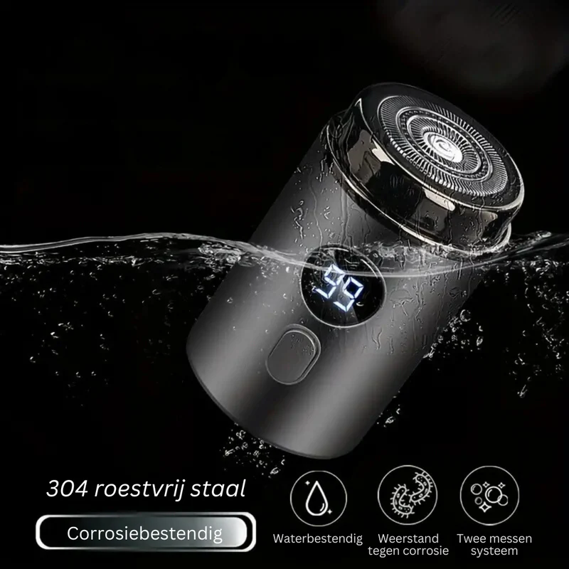 SmoothShave Pro | Kompakt Elektrisk Barbermaskine med Hurtigopladning