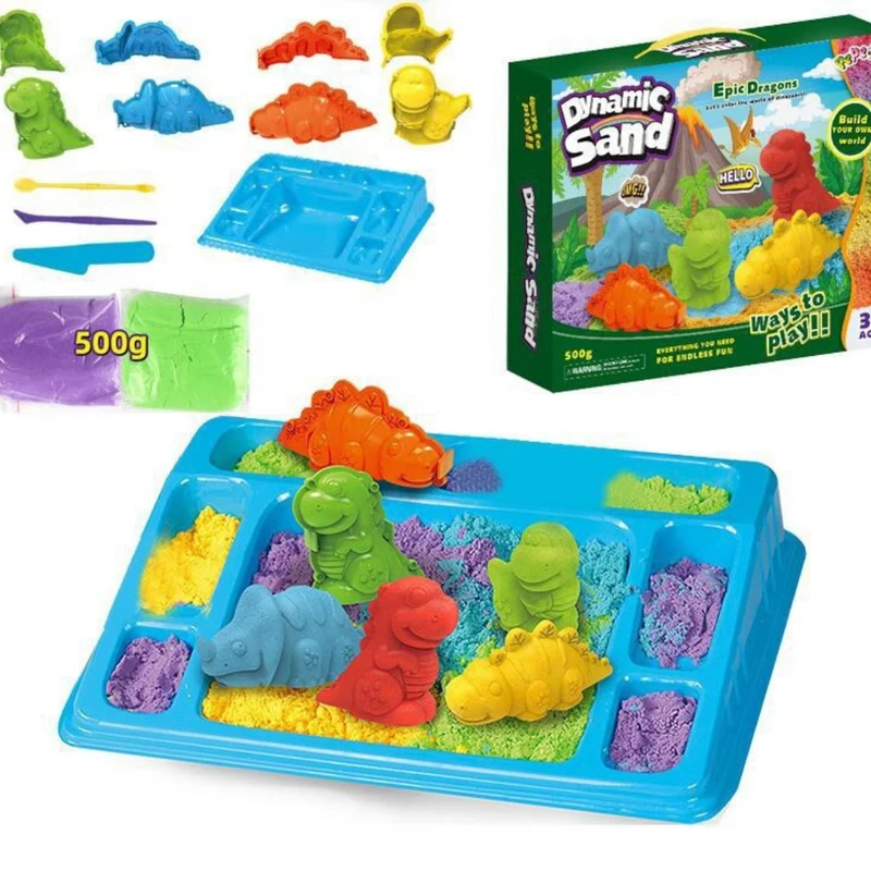 Fantastisk Kinetisk Sand Legesæt – SandKreativ