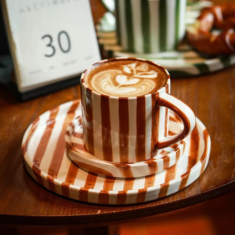Elegante Keramisk Kaffesæt til Sofistikerede Øjeblikke