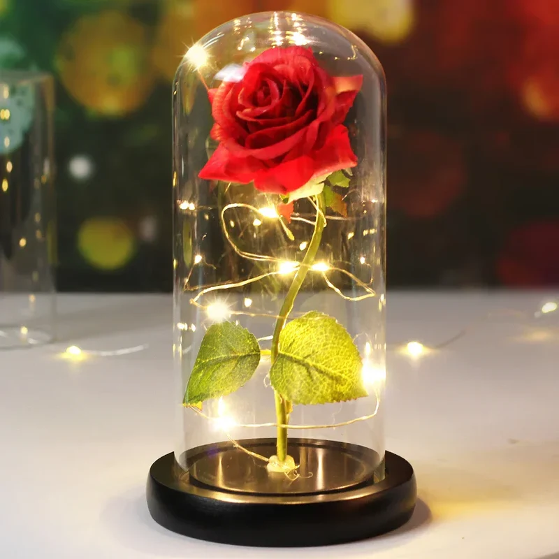 Elegant Rosa LED Kuppel – Lysende Dekoration til Bryllupper og Begivenheder