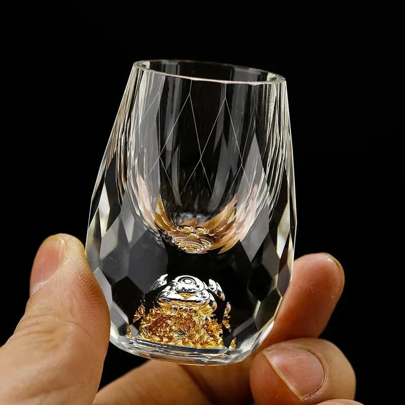 Elegant Krystalshotglas - Sæt af luksusglas til fester