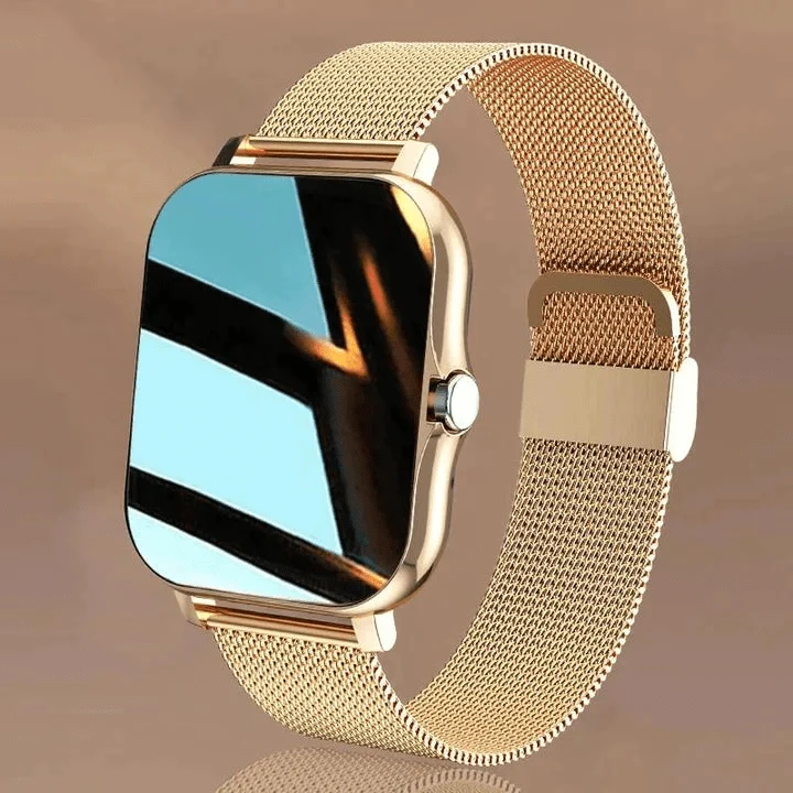 Slank Smartwatch til Kvinder med Sundhedsovervågning