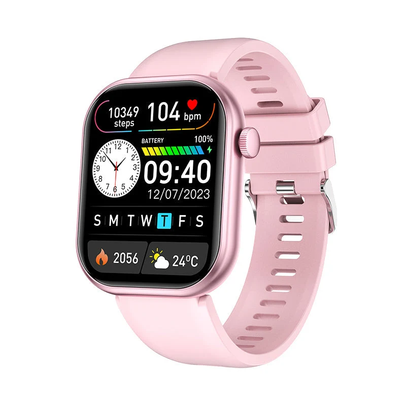WellnessSmart Pro | Smartwatch til Fitness med Hjerteovervågning og Søvnmonitor