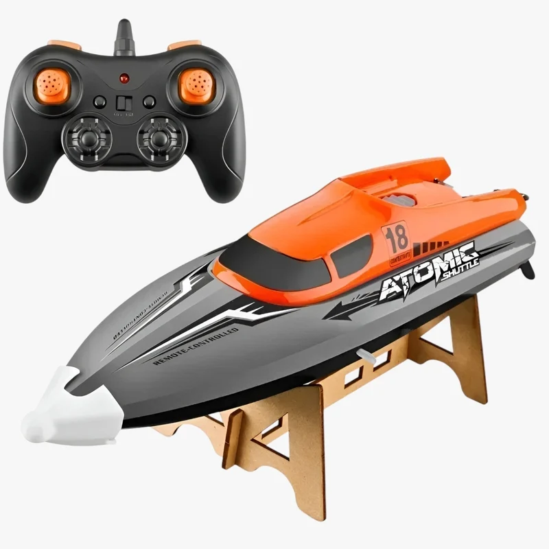 Hurtig RC Båd med Vandkøling og Automatisk Genopretning