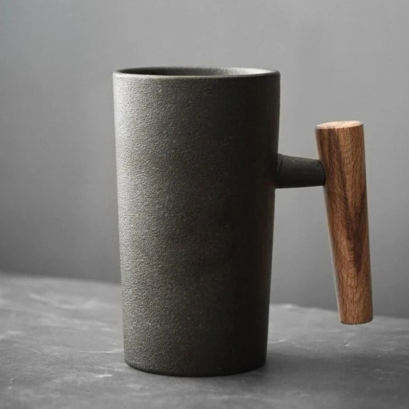 Nordisk Latte Krus med Naturligt Design – EcoSip