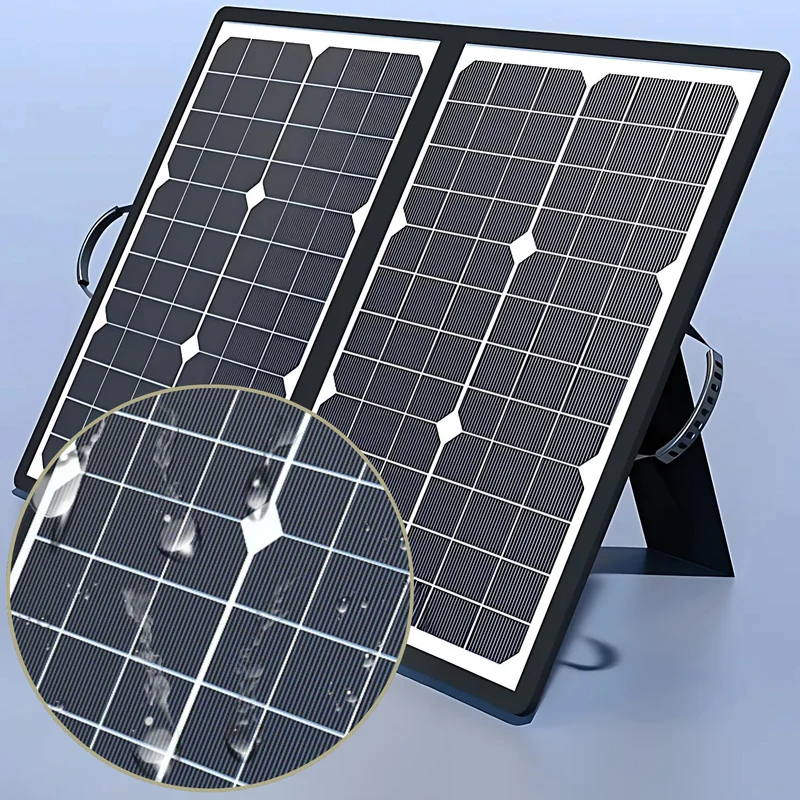 Fleksibelt 1000W Solpanel Kit til Camping og Rejser