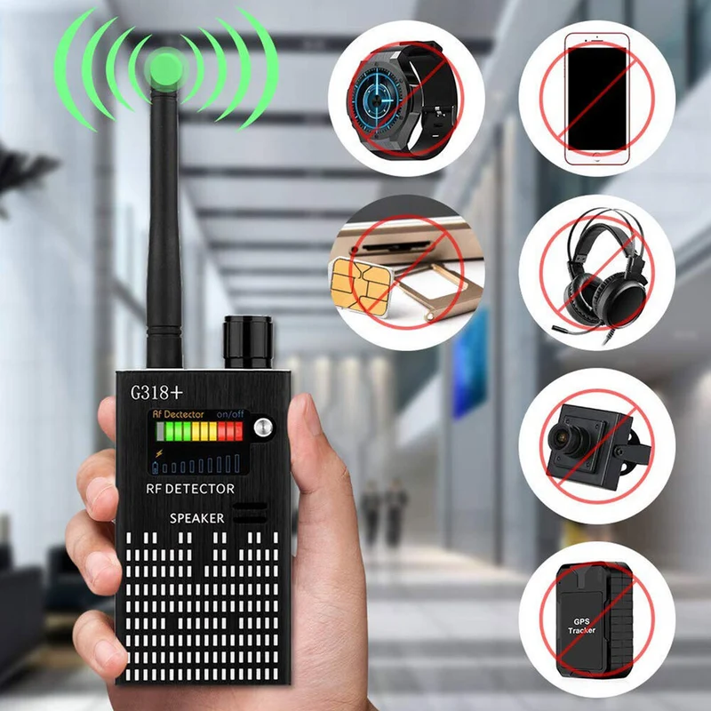 Diskret Mikrofon- og GPS-Signal Detektor til Privatlivsbeskyttelse