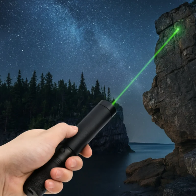 Kraftfuld Genopladelig Laserlampe til Udeliv