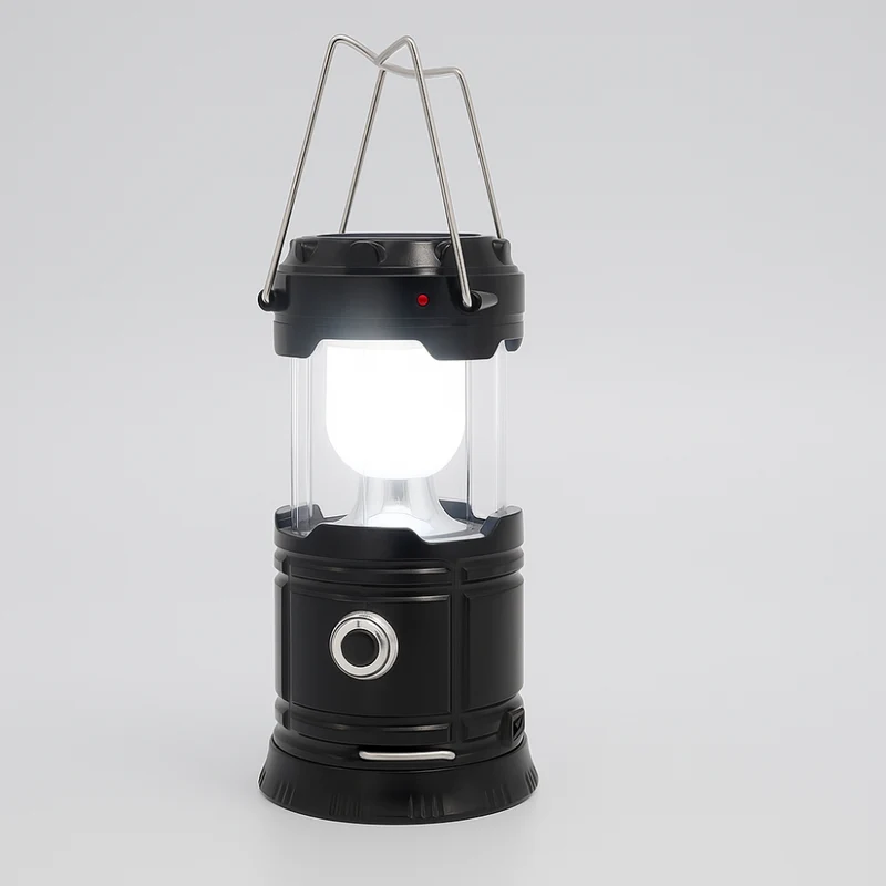 Genopladelig Solenergi Campinglampe med LED