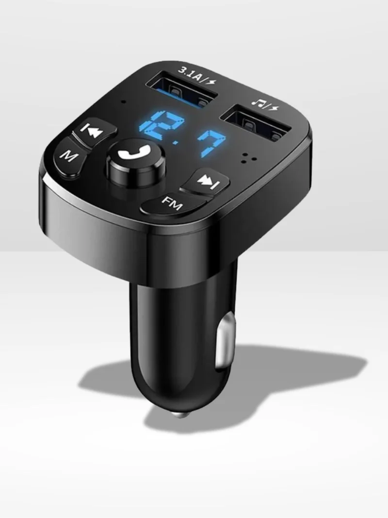 Bluetooth Biladapter til Opladning og Musikstreaming