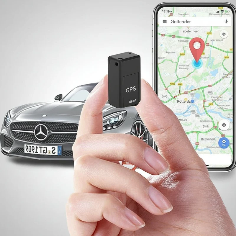 Kompakt GPS Tracker til Biler med Lang Batterilevetid