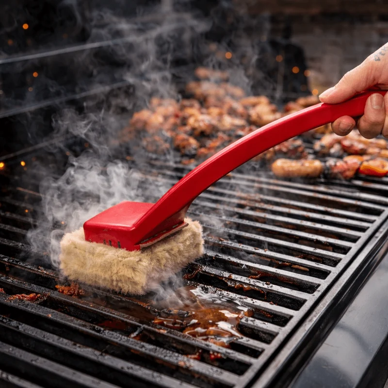 Sikker Grillbørste Uden Børster til Effektiv Damp Rengøring