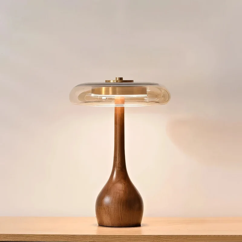 Elegant Retro Bordlampe i Japansk Stil - Skab Hygge