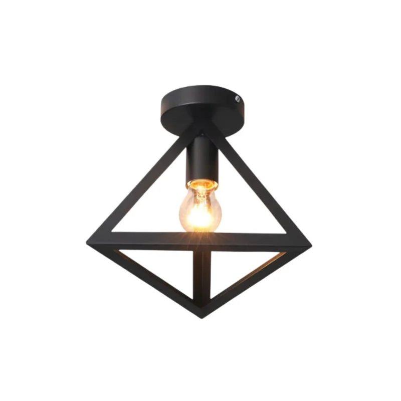 Triangulo Lampe - Geometrisk Design med Varmt Lys