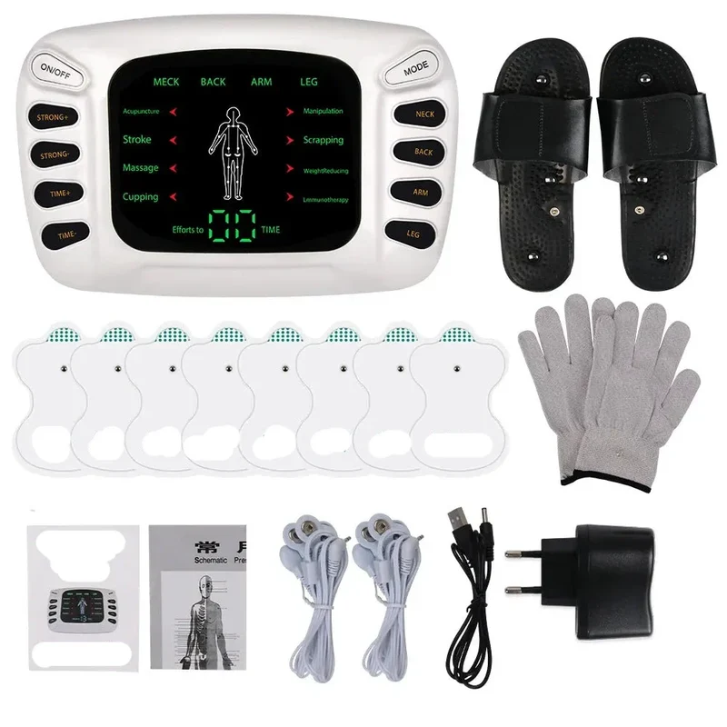 Elektrisk Massager med 24 Funktioner for Smertelindring