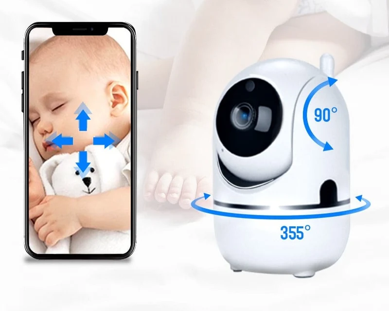 Smart Babyalarm med HD-video og tovejskommunikation