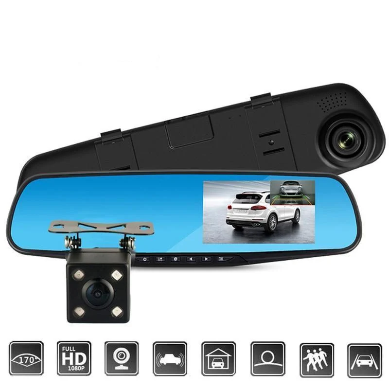 Smart Bakspejl Kamera med HD 1080P og Natvision