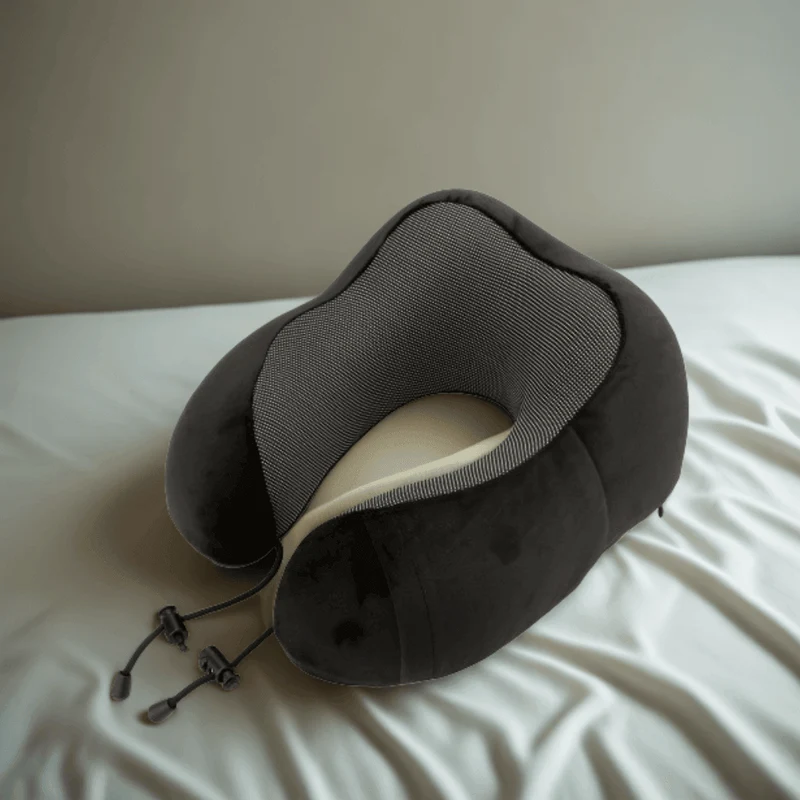 Rejsepude i U-form med Ergonomisk Nakkestøtte