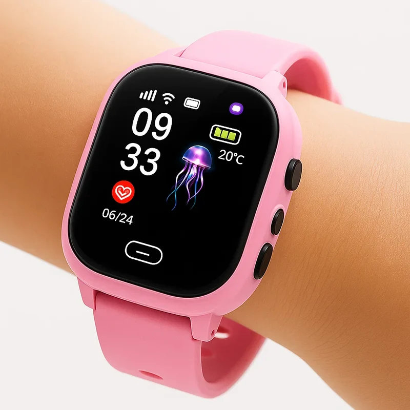 Børnevenligt GPS Smartwatch med Vandtæt Sikkerhed