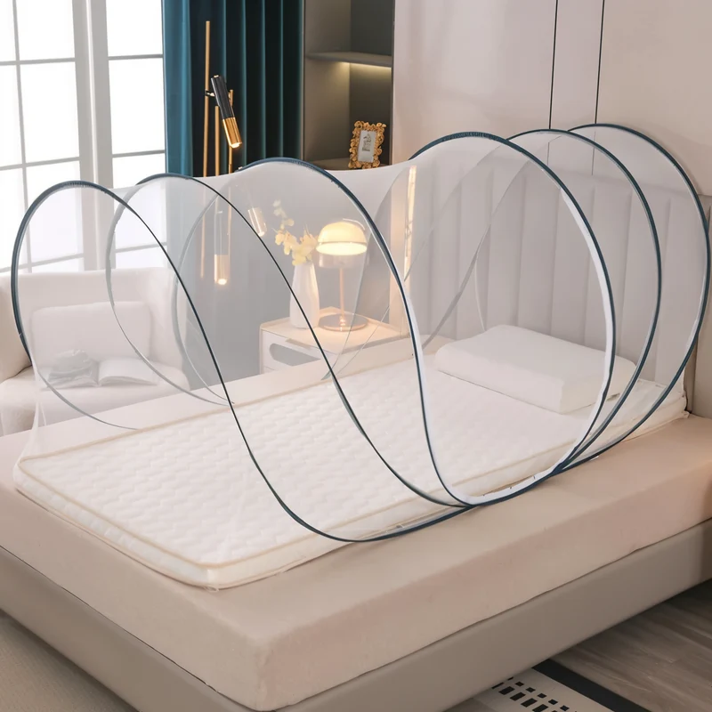 Foldbart Myggenet til Seng – Effektiv Myggebarriere i Polyester