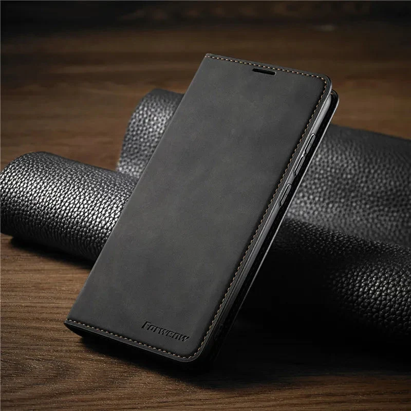 Elegant Magnetisk Telefonetui med Hel Beskyttelse
